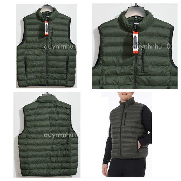 32 Degrees Men’s Vest in green - Picture 1 of 7